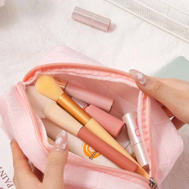 Pillow Design Cosmetic Bag Pencil Case Pen Pouch Large-capacity Student Storage Pencil Case Makeup Organizer Handbag Storage Bag 3