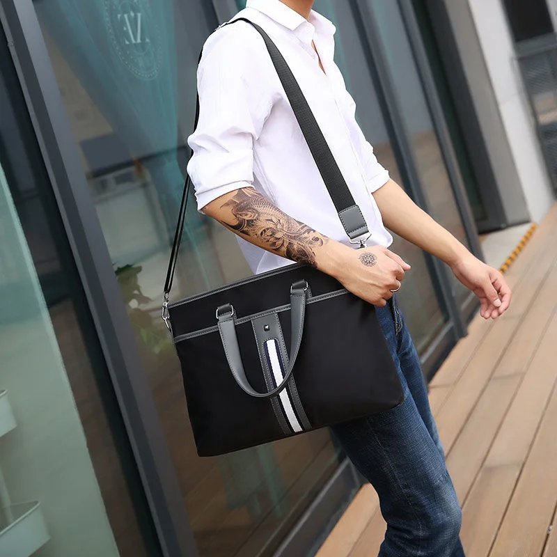

Men Oxford Handbags Casual Waterproof Laptop Bags Male Business Travel Messenger Men's Crossbody Shoulder Bag Hot Sell