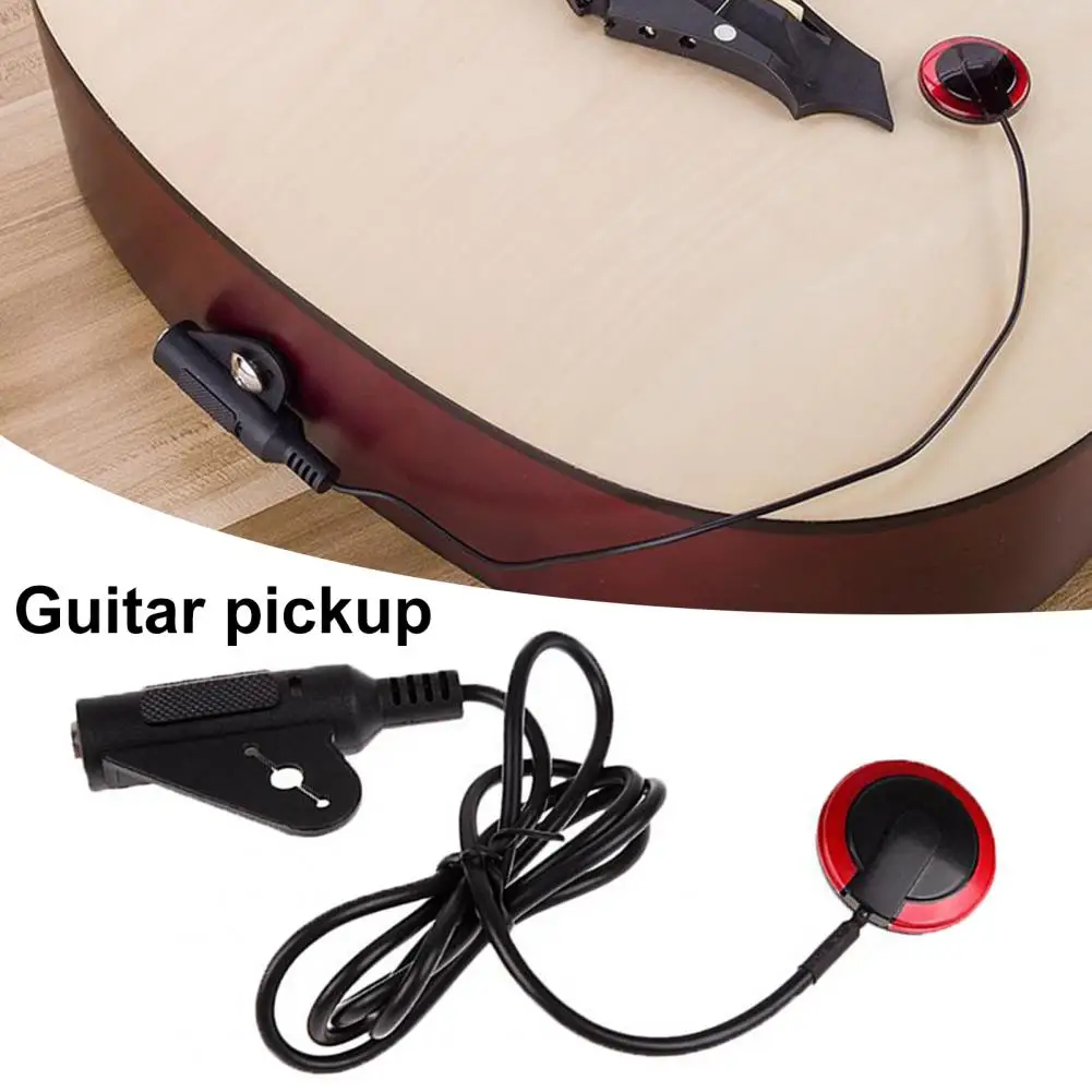 Punch-free Mono Professional Guitar Pickup Piezo-element Violin Microphone Pickup Stringed Instrument Accessories