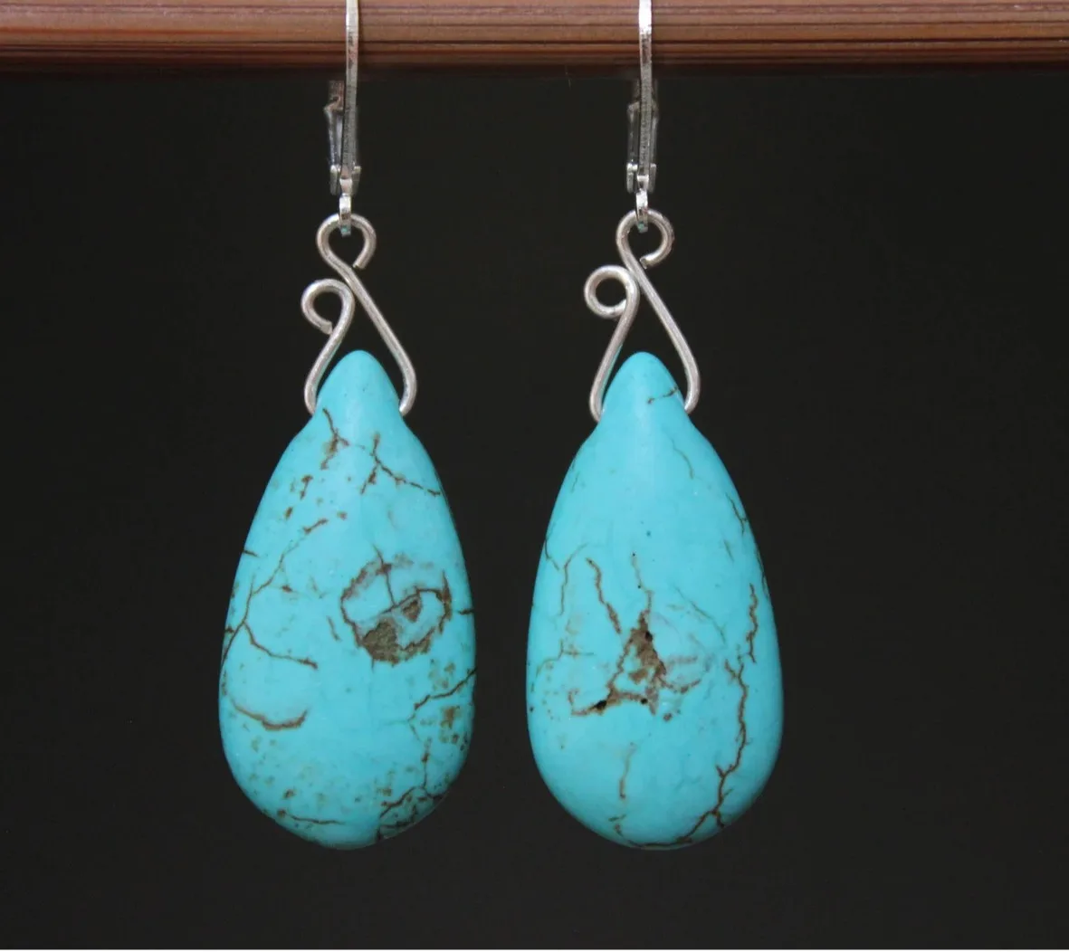 Tiny Sterling Silver Dangles Hammered Circle Earrings