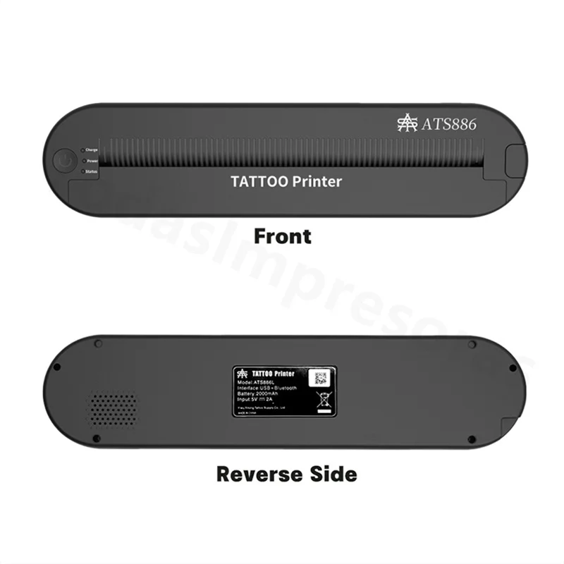 Fashionable Tattoo Thermal Printer Transfer Machine Professional Stencil Device BT Inkless Wireless Copier Printer Mini New 2024 14