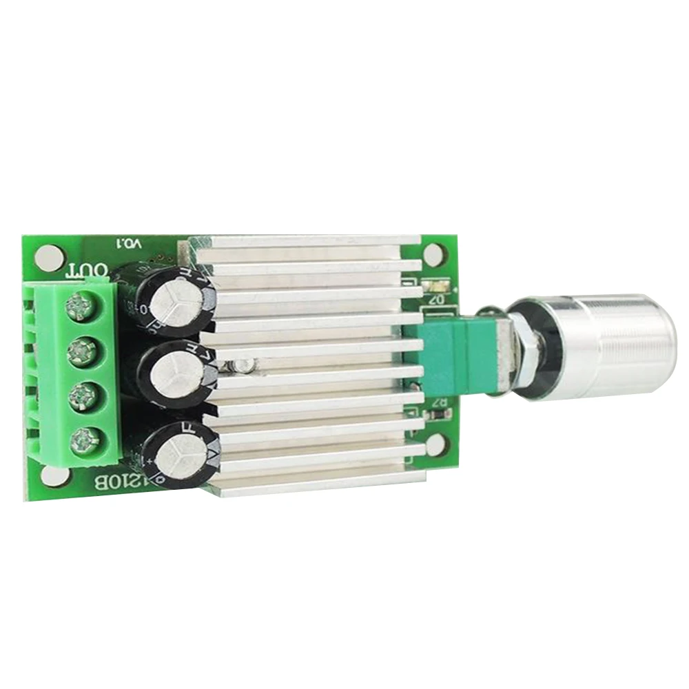 

DC 12V To 24V 10A High Power PWM DC Motor Speed Controller Regulate Speed Temperature And Dimming + Speed Regulating Small Board