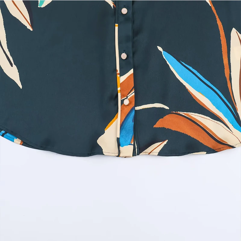 Chic Fashion Printed Shirts for Women 2025 New Long Sleeve High Street Women's Casual Loose Shirt And Blouse Woman Tops ﻿