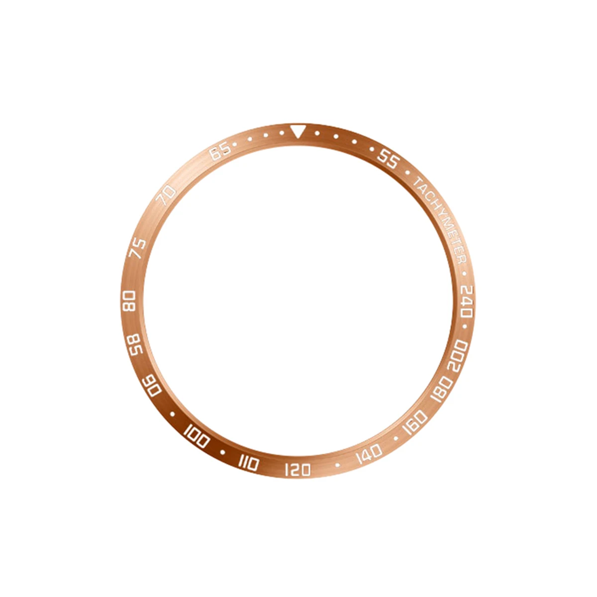 Sleek Rotating Metal Bezel Ring with Time Scale Protective Cover