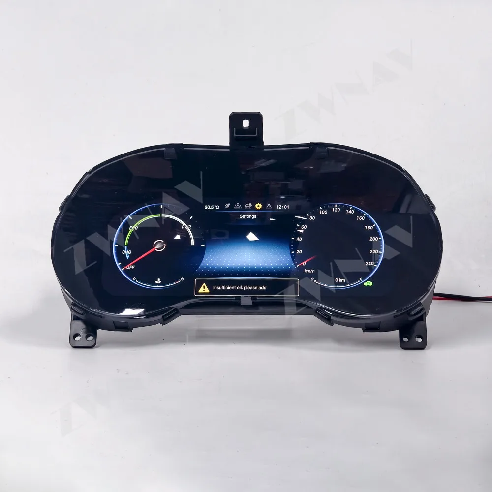 Panel de Instrumentos Digital Inteligente de Lujo de 12.3 Pulgadas, Pantalla LCD de Alta Definición para Toyota Sienna 2021-2026 1