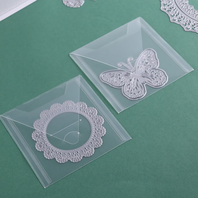 10Db/Beállított Nagy Szerszám- És Bélyegbélyegző Táska, Amelyet A Vágás Tárolására Használnak, Forró Fólia Tányérok Dombornyomó Mappák Szervező Tartók Táskái - Image 3