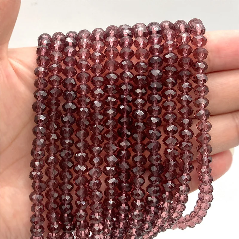 Vibrant Multicolor Faceted Crystal Beads