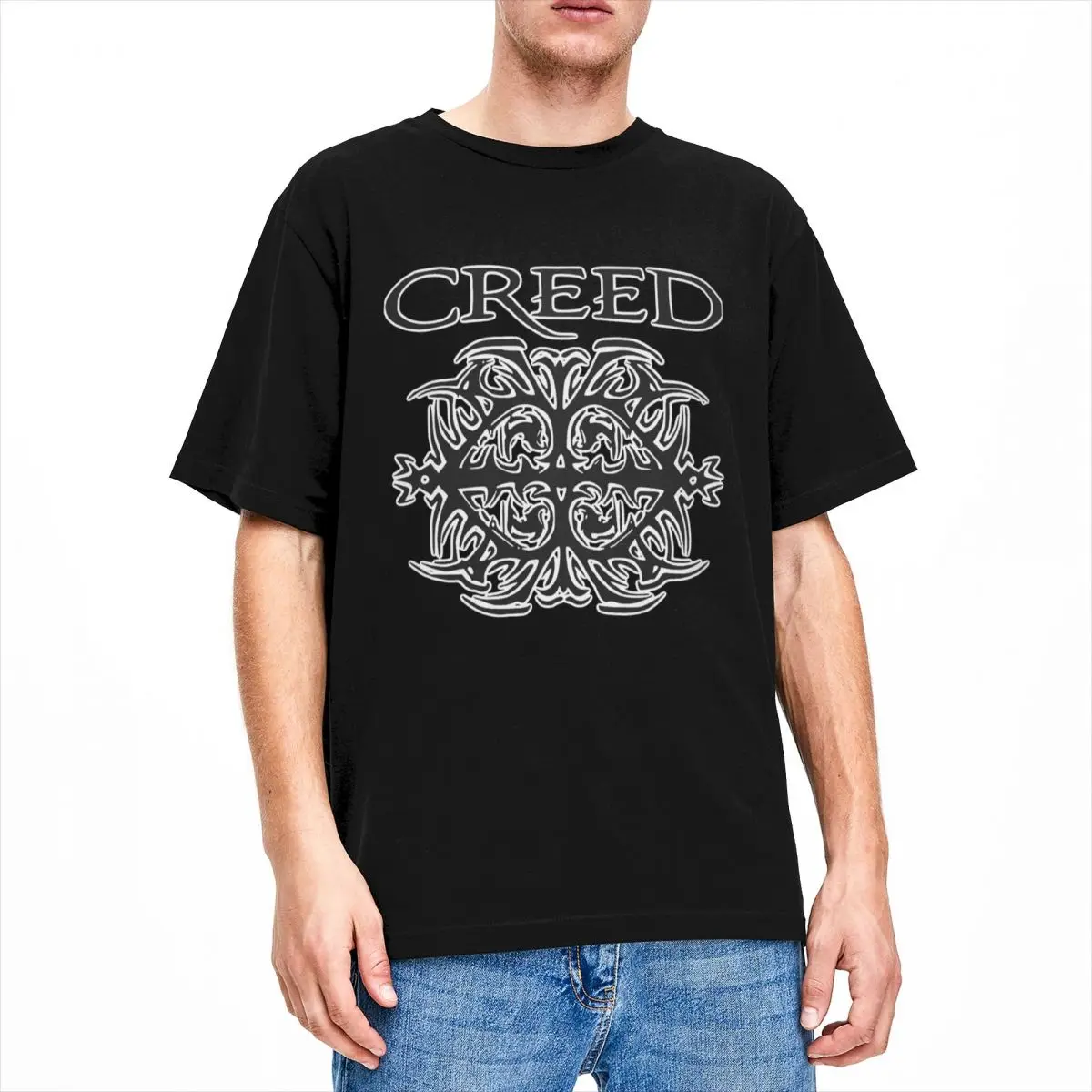 90s CREED バンドTシャツ　ラグラン　 M グレー/ブラック il_340x270.6131832978_fduu.jpg