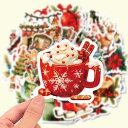 Festive Vinyl Sticker Set - 50 - Piece Decorative Collection (50PCS)