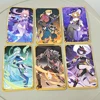 9*5cm TCG Cards Toy Genshin Impact 65 Pcs Cards Cyno Yoimiya Sangonomiya Cosplay Deck Board Game Character Card Collection 2