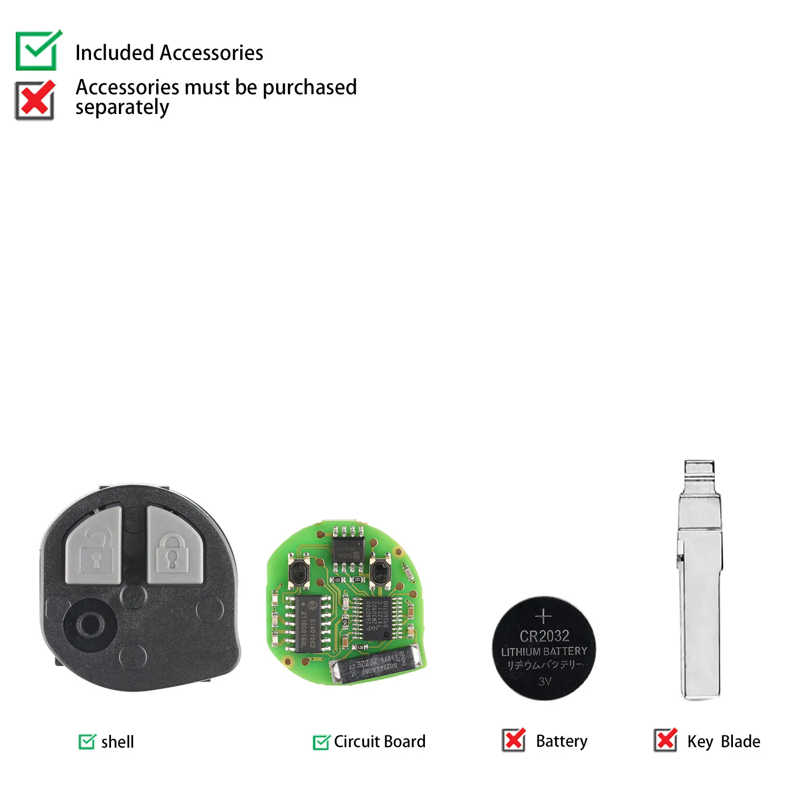 VVDI XNSZ01EN Wireless Remote Key for Suzuki Universal Remote Key 1 Piece spark plug wires