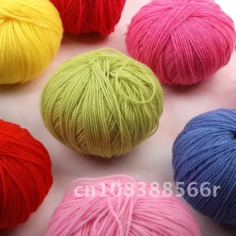 

1 Pcs Woolen Yarn Ball MIUSIE Colorful Cotton Yarn Thick Yarns Home Sweater Hand Knitting For Scarf And Wool Supplies
