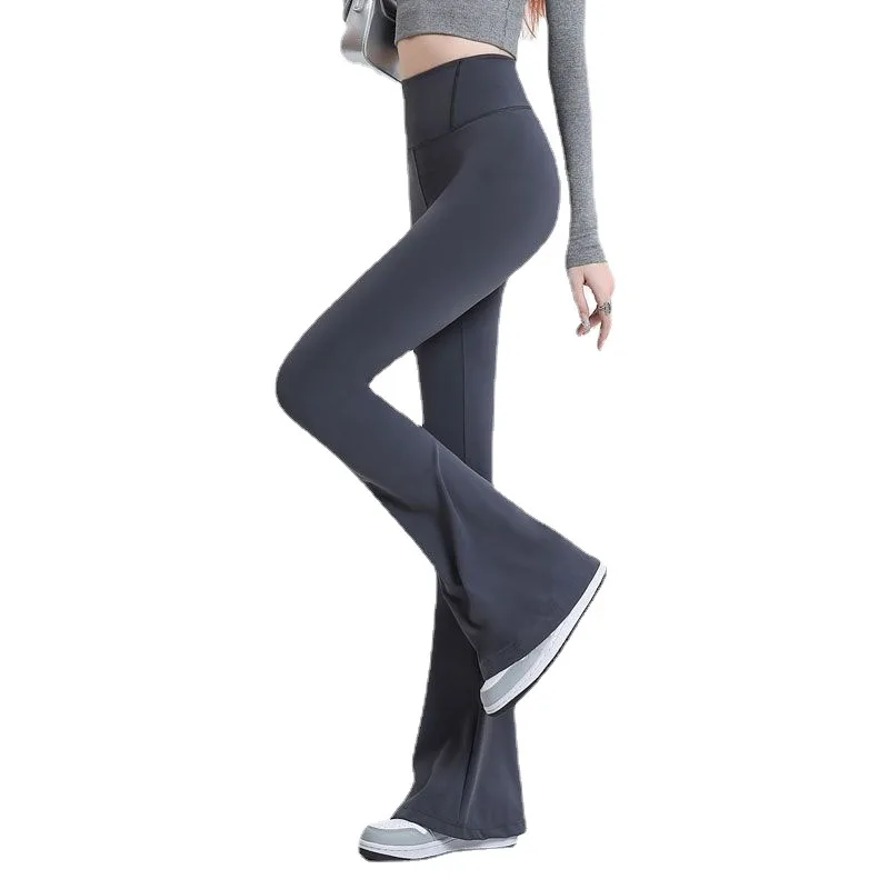 Flared Leggings Women's Yoga Pants Control Tummy High Waist Wide Leg Pants