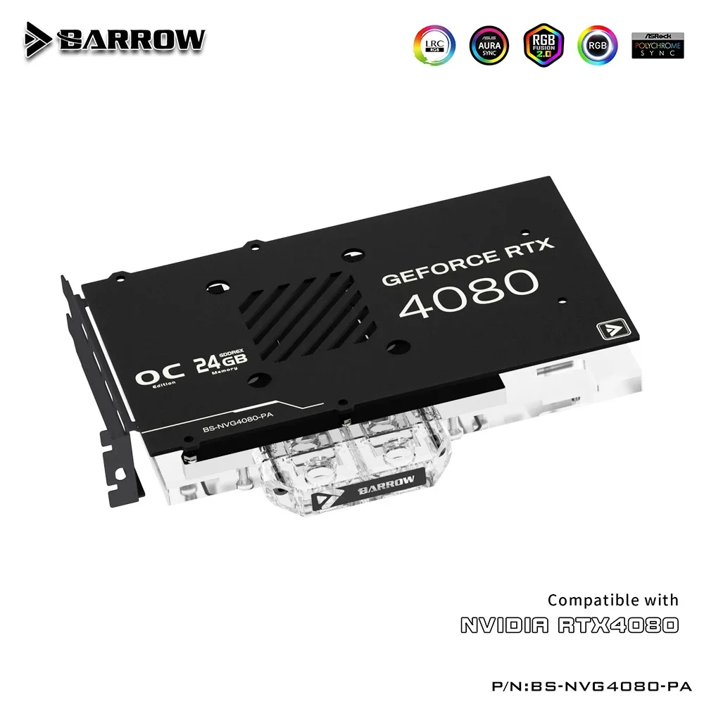 Blocco Acqua Carriola Gpu Per Nvidia Rtx 4080 5V Argb Aura Sync
