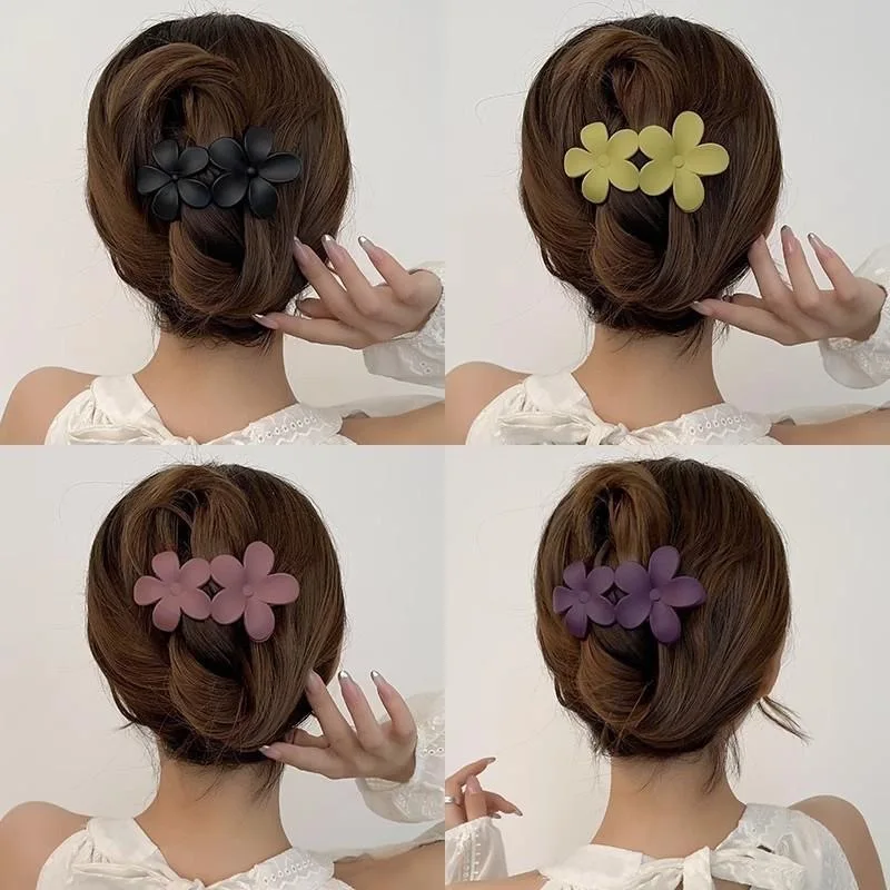 Pince à cheveux en forme de bec de canard pour femmes, accessoire pour cheveux, célébrité d'internet, tête arrière, requin 1
