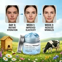 Baume bleu hydratant visage et corps au cuivre, peptides, PDRN, GHK-Cu, suif de bœuf, miel de Manuka pour peaux matures, sèches et sensibles 5