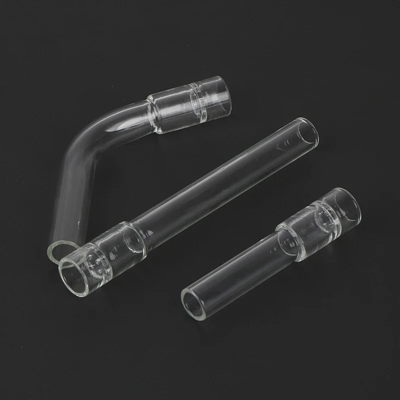 Glass Aroma Tube Stem Mouthpiece For Arizer Air Solo Bent Straight Glass Replacement Stem