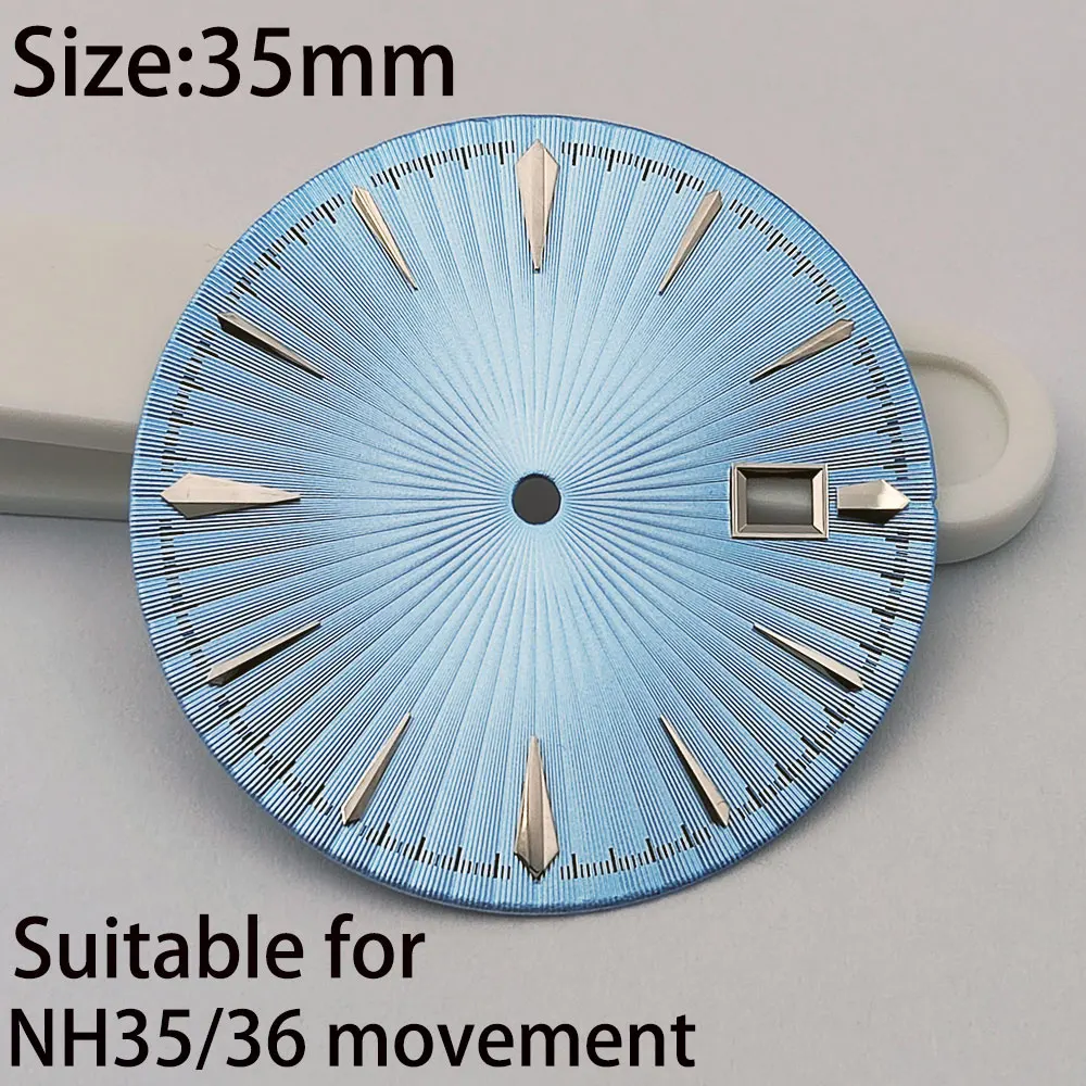 Fashionable 35mm Watch Dial in Various Colors