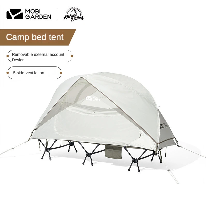 Outdoor Camping Travel Bed Tent Single Aluminium Lightweight Travel Bed