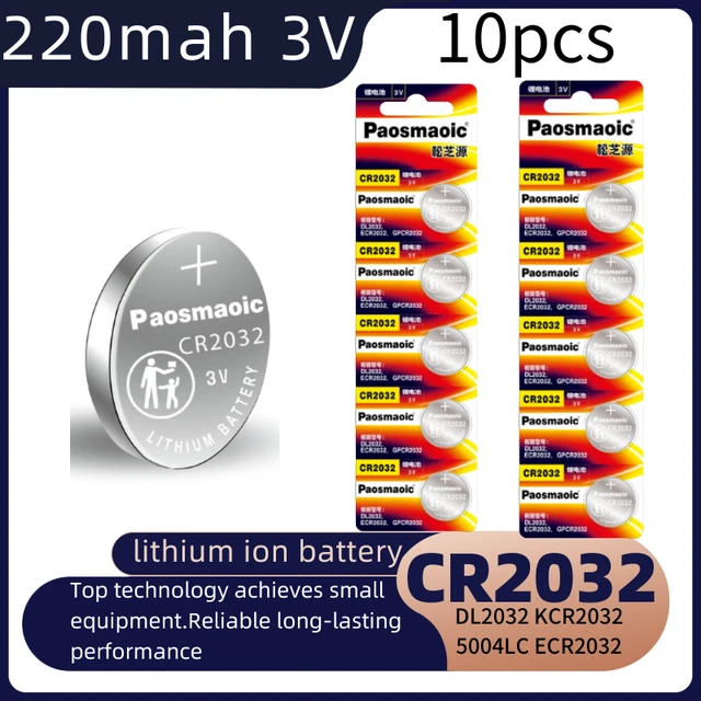 ボタン電池 ×2個 CR2032 (128) リチウム電池 - 2