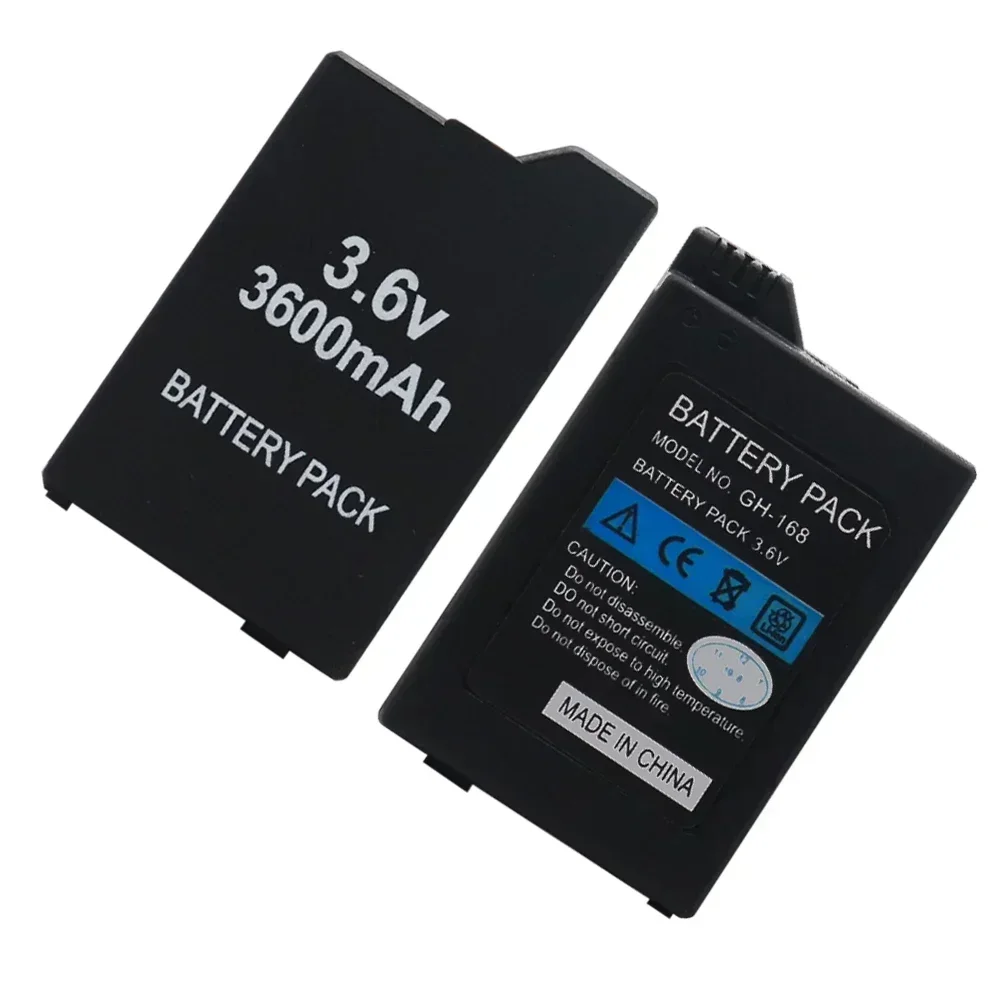 Built-in battery 3.6V 3600mAh for Sony PS Lite PSP 2th PSP-2000 PSP-3000 PSP-3004 gaming consoles rechargeable host batteries