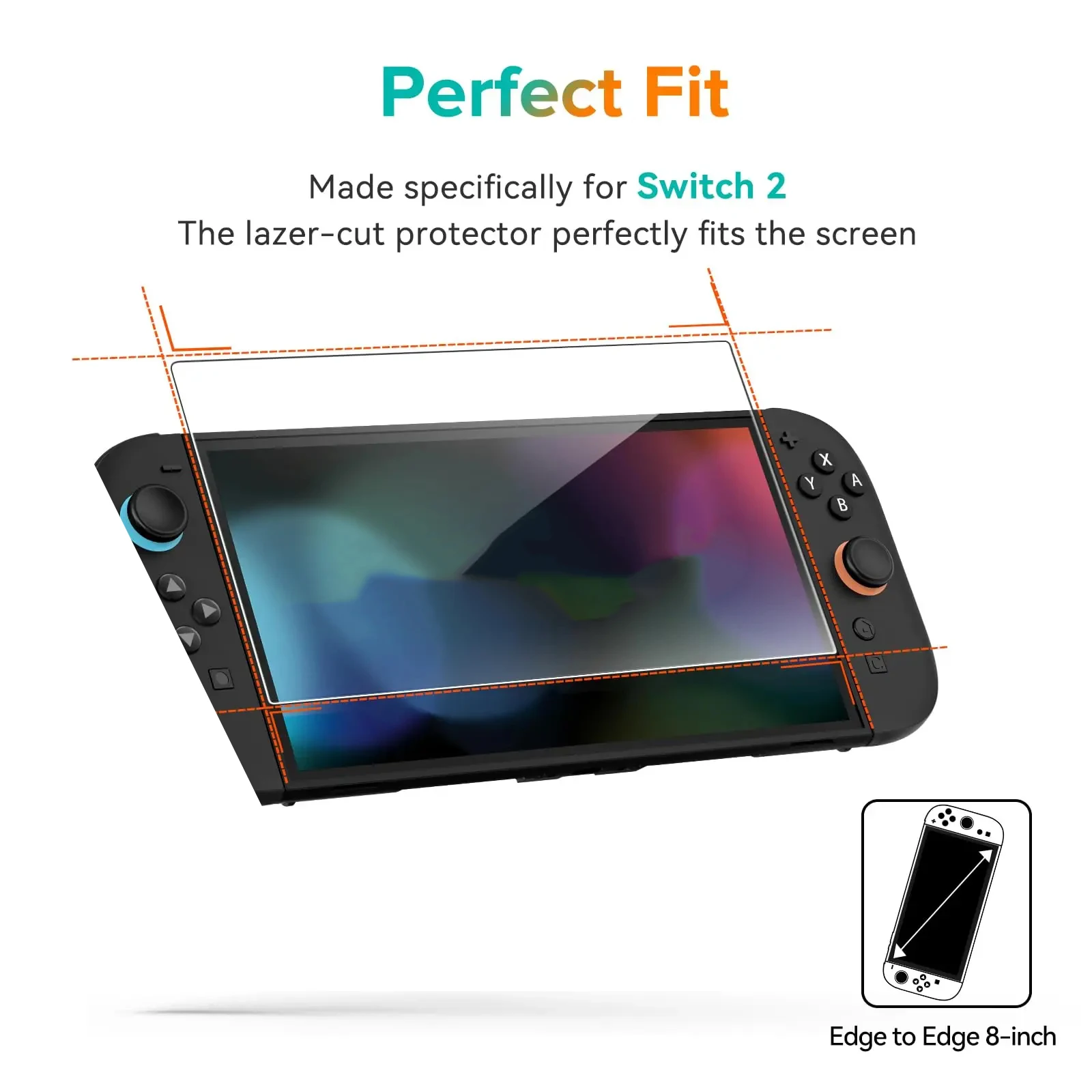 Premium Tempered Glass Screen Protector - Clear HD, Anti-Scratch