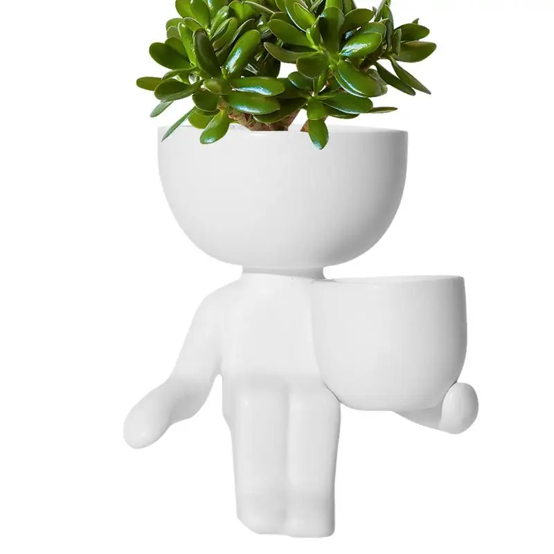 Mini Vasi Succulenti Piccoli Vasi Succulenti Con Fioriere Portatili A Forma Di Figura Per Yuccas Stonecrops Vaso Di Fiori Carino Per Giardino