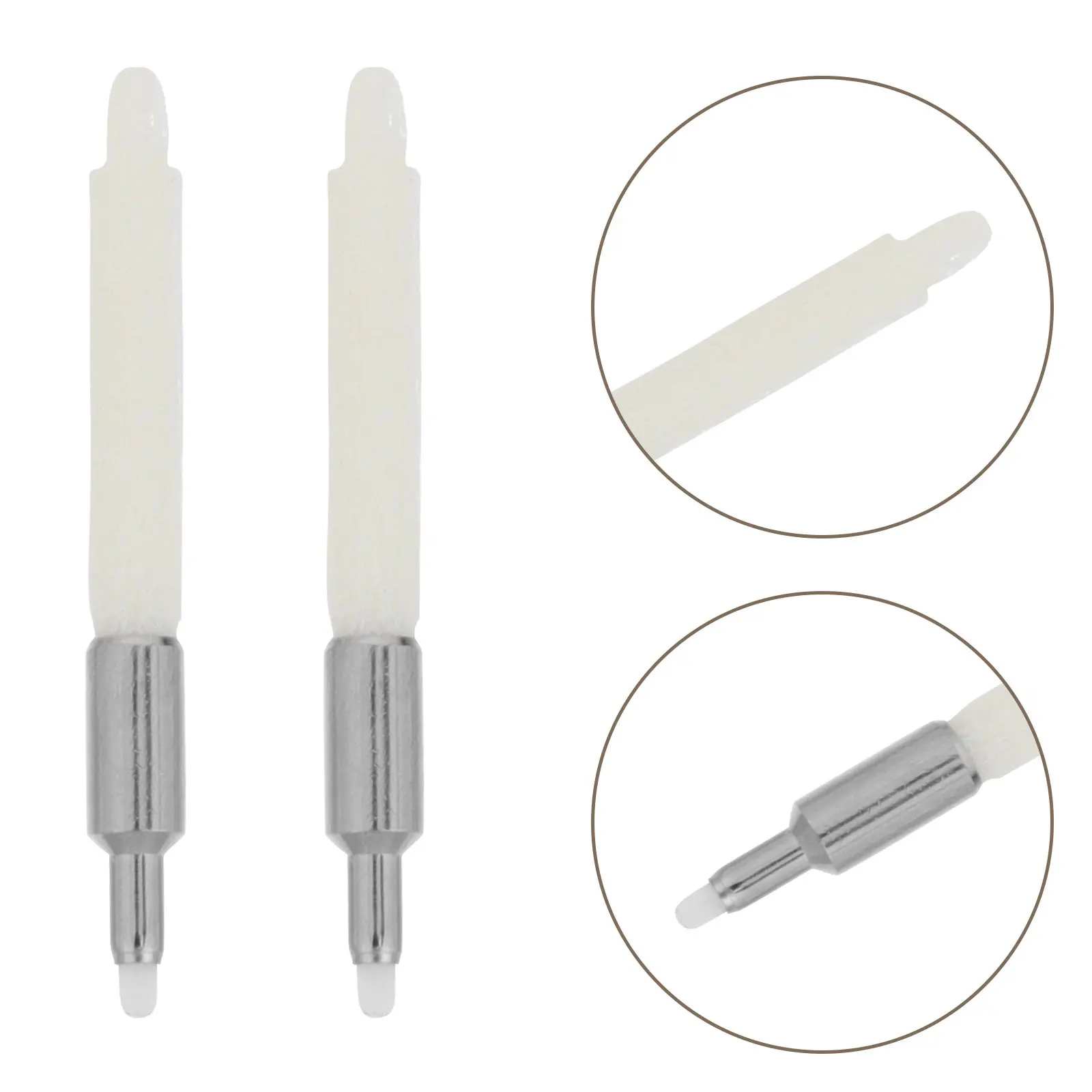 12Pcs 마커 펜 교체용 페인트 펜촉 0.5mm 정밀 드로잉 마킹 DIY 미술 용품용 리필 가능한 빈 펜촉