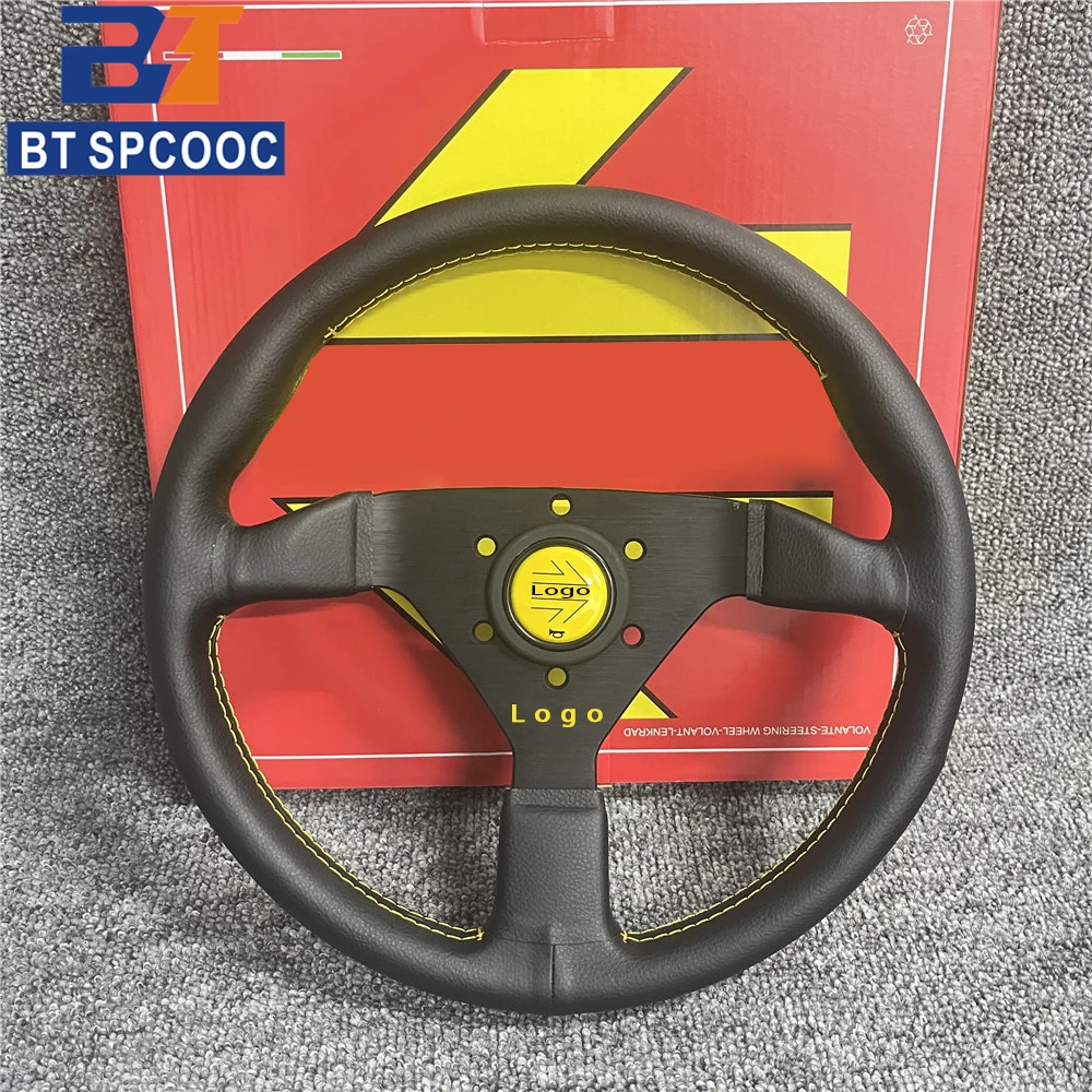 イタリアスタイル v2 12.5 インチ 13 インチ 320 ミリメートル本革車の