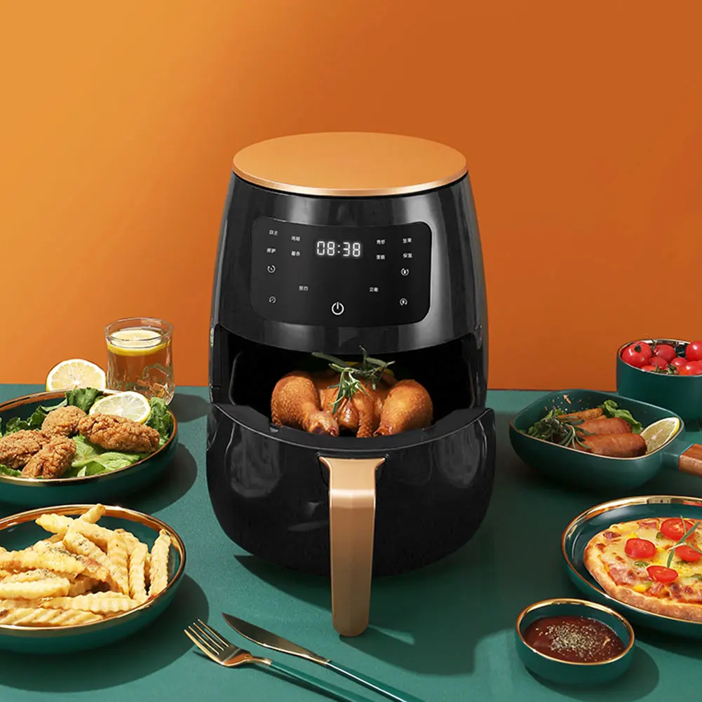 4.5L Smart Air Fryer Compact Air Fryer Multi-Function Mini Air Fryer Portable Air Fryer for French Fries Chicken Wings 3