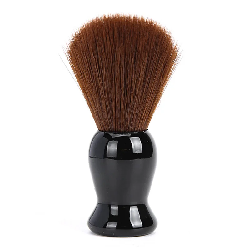 Natural Badger Hair Men's Shaving Brush Barber Salon Men Facial Beard Cleaning Appliance Shave Tool Razor Brush With Wood Handle images - 6