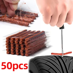 Car Motorcycle Tire Repair Strips Tubeless Rubber Stiring Glue Seals For  Bike Tyre Puncture Tools Accessories