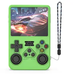 Premium Anti - Scratch Silicone Protective Case for Handheld Game Console (Green)