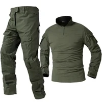 Tactical Outdoor Uniform Sport Clothes Suits Training Suit Camouflage Hunting Shirts Pants Training Sets Hiking Pant Men 1