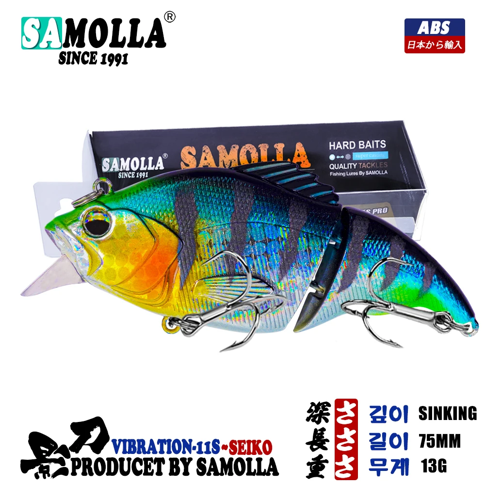 

New Swimbaits Fishing Lures Tackle Accessories Wobblers Baits For Sea Fish Goods 75mm 13g Isca Artificiall Accessories Equipment
