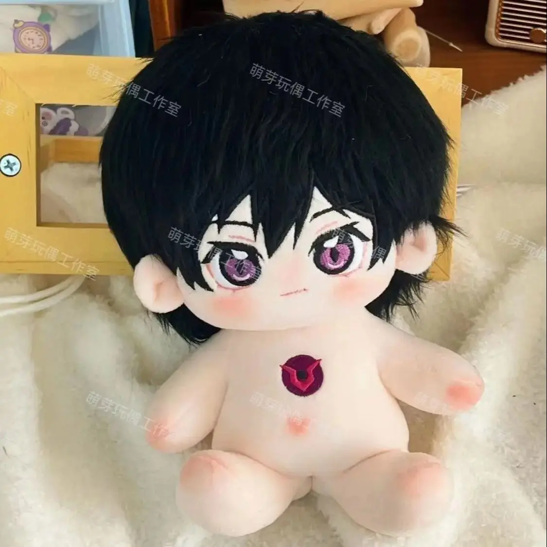 

Anime Lelouch Attribute Monster Handsome Boy Plush Doll Cotton Stuffed Body Dress Up Clothes Plushies Toys Adorable Mascot 20cm