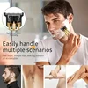 2024 Professional Hair Clipper for Men T9 Electric Hair Cutting Machine Barber Shaver Rechargeable Hair Trimmer Beard Shaving 6