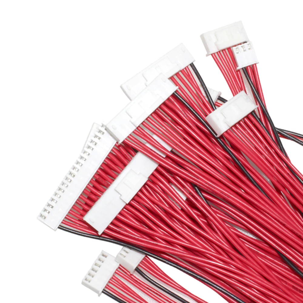 3PIN-18PIN Balance cable wire Lithium battery protection board cable FOR 3S 4S 6S 7S 8S 10S 12S 13S 14S 16S 17S BMS Li-ion 1PCS battery protection board cable