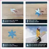 Snowboarding Stomp Pads Snowflake Shape Stomp Mat Stomp Pad Enhanced Grip Snowboarding Stomp Pads Portable 3D Raised Design For 5