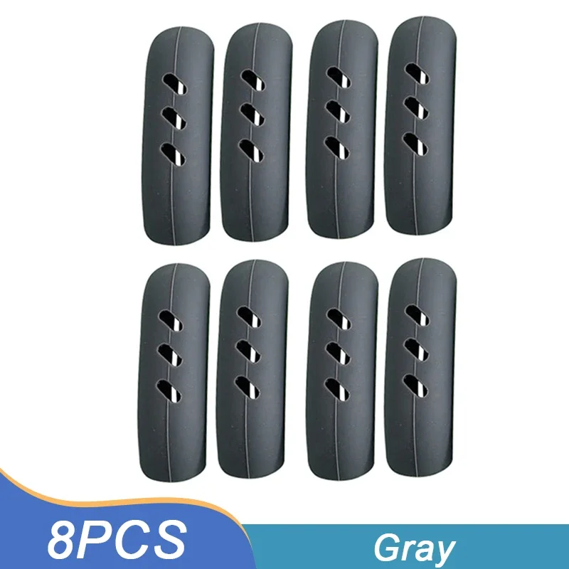 8Pcs Gray