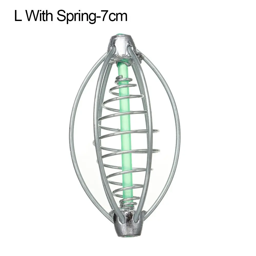 2pcs Fishing Lure Cage Fish Bait Small Bait Cage Fishing Trap