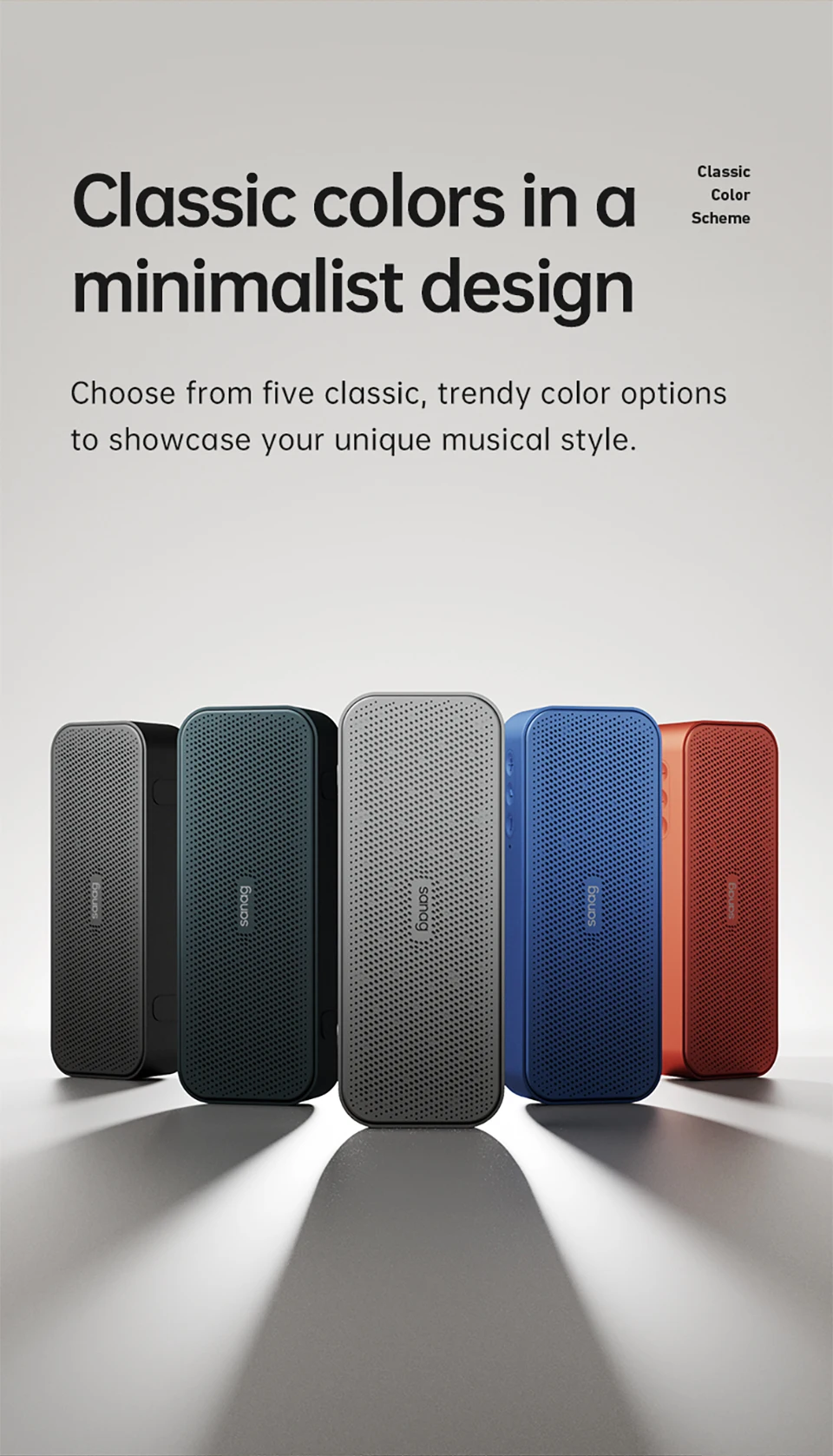 Sanag X15 10W Portable Bluetooth Speaker description image 8