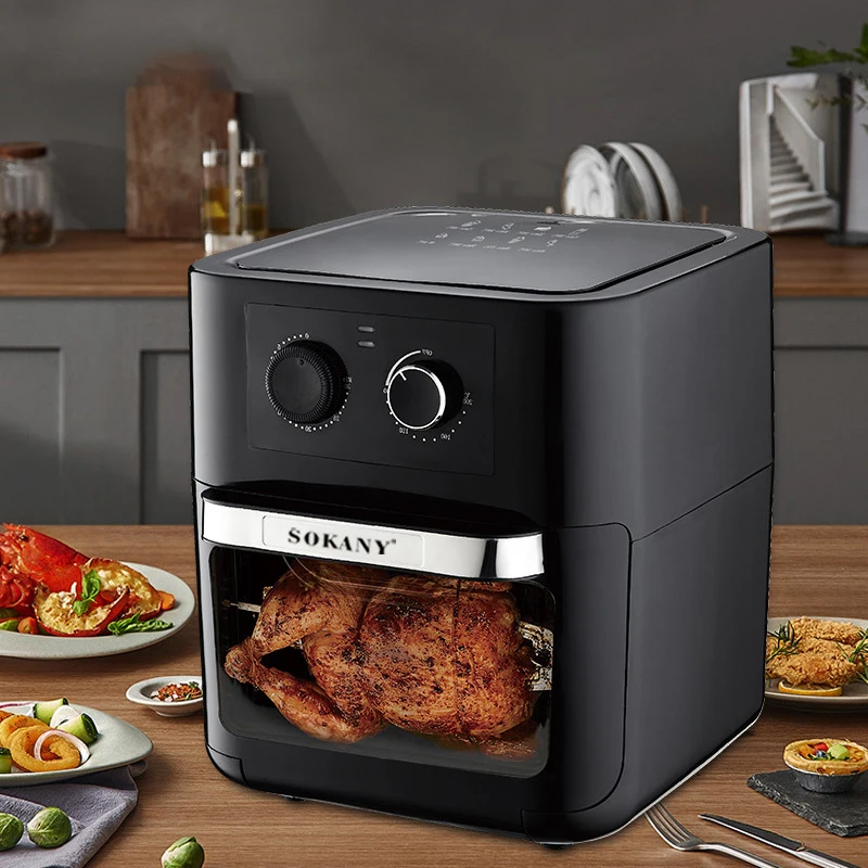 

AF-003 Household Air Fryer 10L Large Capacity 1700W Strong Power Multifunction Electric Mini Oven