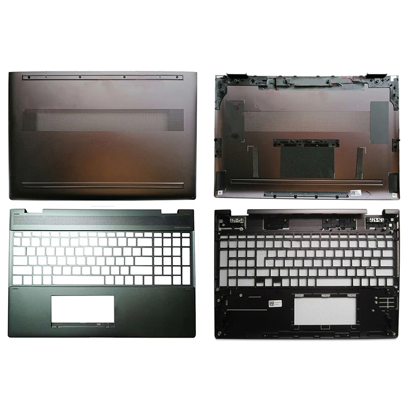 

Новинка, подставка для рук для ноутбука HP Spectre X360 15-CH Series, верхняя крышка, нижняя крышка, черный чехол C D