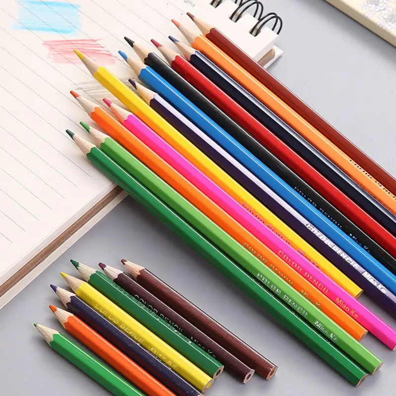 Drawing Colored Pencil for Kids Stationery Set 12-24 Color