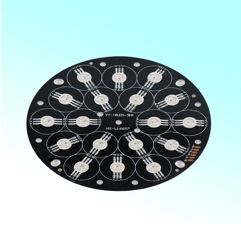 Stage Light Repair Parts 18x3w RGB 3in1 RGB Mini Moving Head Light LED Board Stage Parts