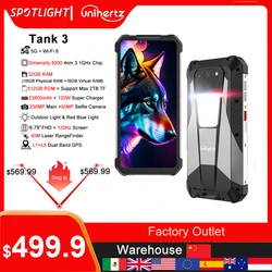 Unihertz Tank 3 8849 120W 5G Waterproof android 13 32GB 512GB 23800 mAh 6.79