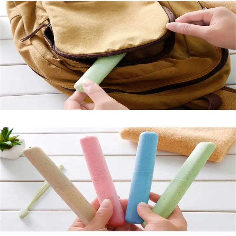 Toothbrush Covers Toothbrush Case Toothbrush Storage Box Portable Toothbrush Tube Cover Case For Travel Hiking Camping Toothbrush Box Brush Tube Case Practical High Quality Storage Box