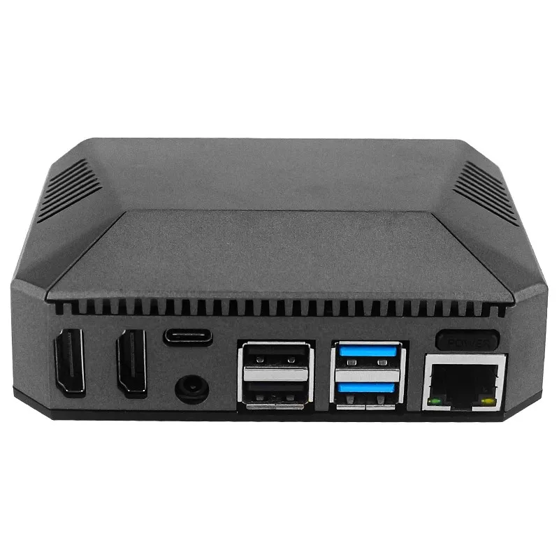 Raspberry Pi 4 B 8GB & Argon M.2 SSD ケース Argon One M.2 Case for Raspberry Pi 4 Adds SATA Support