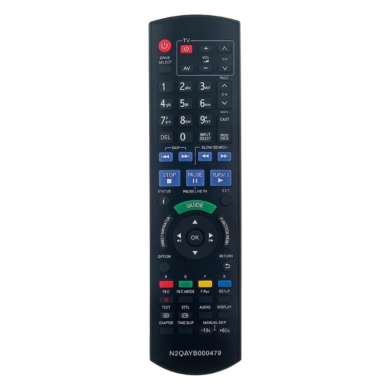 Qx2B N2Qayb000479 Telecomando Di Ricambio Per Registratore Tv Dvd Dmr-Xw380Gl